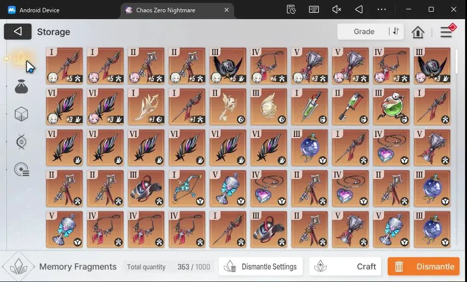 Chaos Zero Nightmare Accounts ASIA Lv55|9 SSR[(HeidemarieM5,Diana,Narja,Mei Lin, image 11