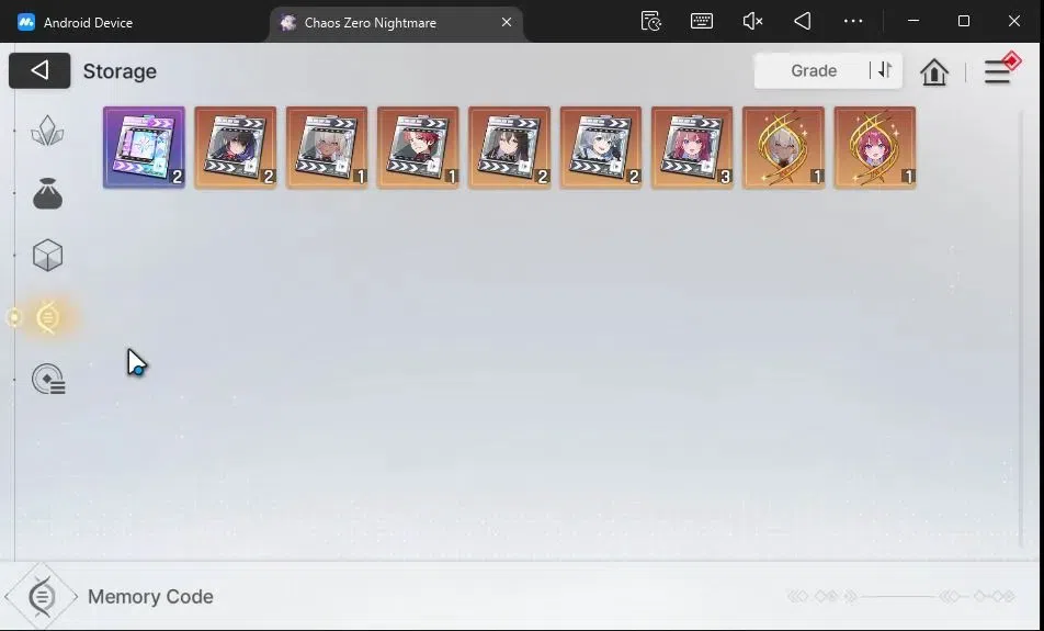 Chaos Zero Nightmare Accounts ASIA Lv55|9 SSR[(HeidemarieM5,Diana,Narja,Mei Lin, image 14