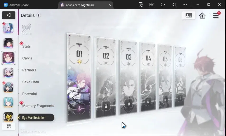 Chaos Zero Nightmare Accounts ASIA Lv55|9 SSR[(HeidemarieM5,Diana,Narja,Mei Lin, image 8