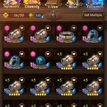The Seven Deadly Sins: Grand Cross Accounts Others Global|1.8MPower|2LR(NMeliodas,PrinceEli)8 UR: MeNor, OppressDK