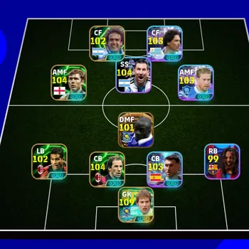 eFootball Accounts Legends & Iconic Players COLECTIVE 3197+ | BIG TIME MAKALELE x P SCHOLES x K DE BRYUNE x D NUNEZ x G