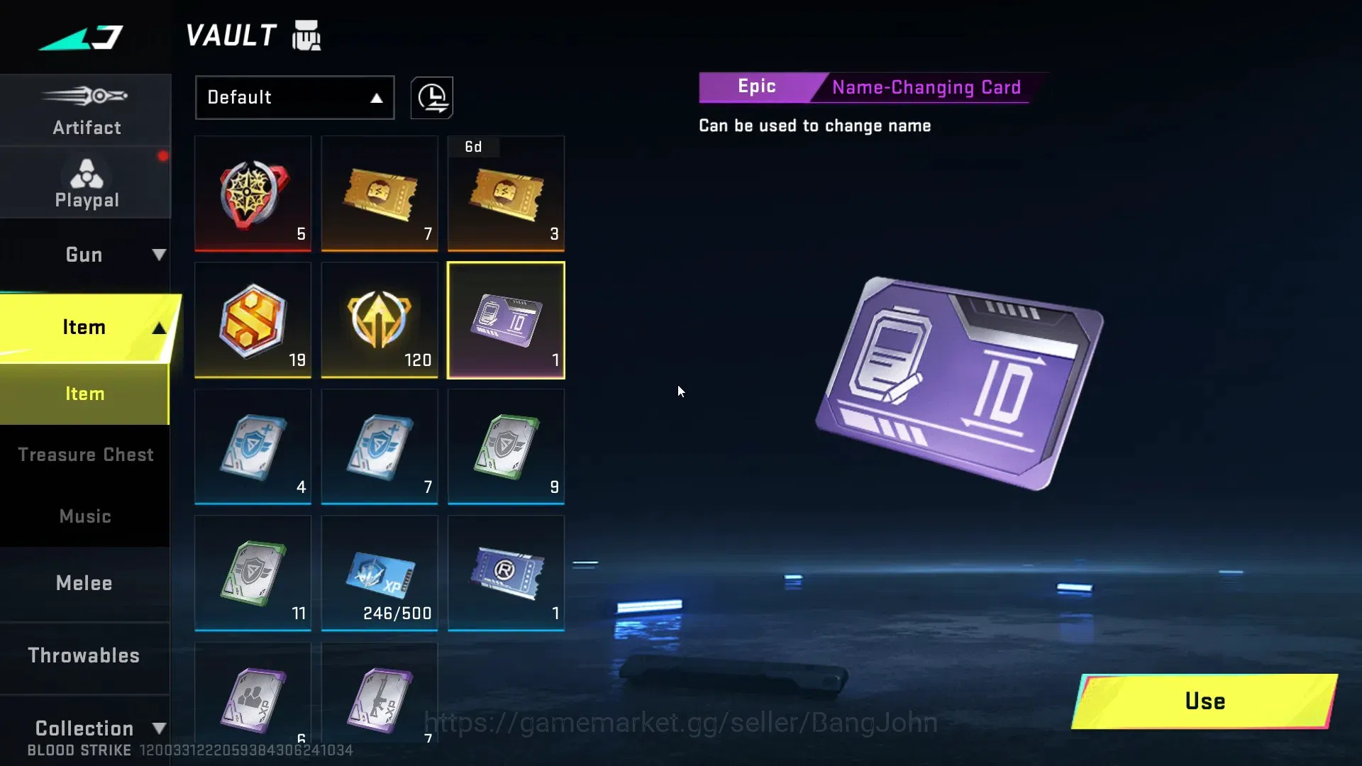 Blood Strike Accounts ASIA|1 Eternal Gun Desert Eagle|1 Collab Gun M700- image 10
