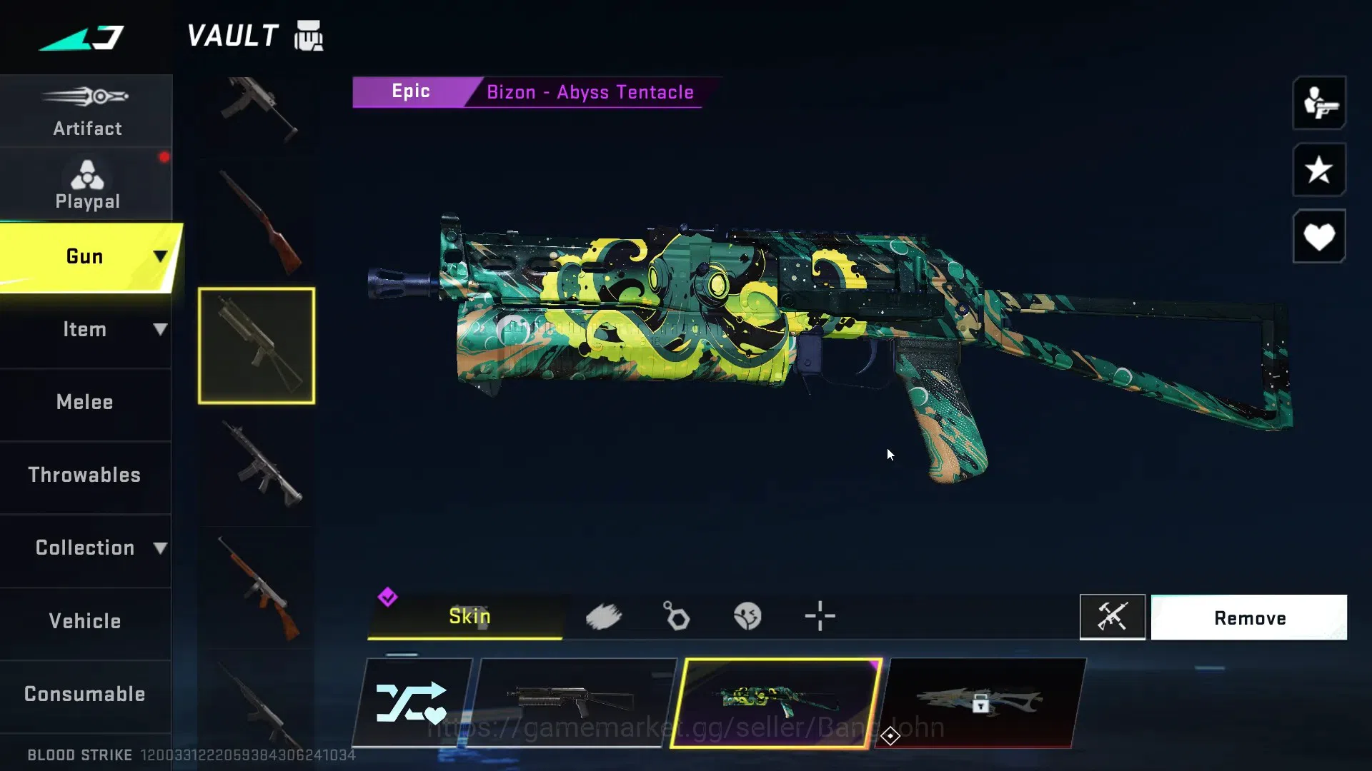 Blood Strike Accounts ASIA|1 Eternal Gun Desert Eagle|1 Collab Gun M700- image 11