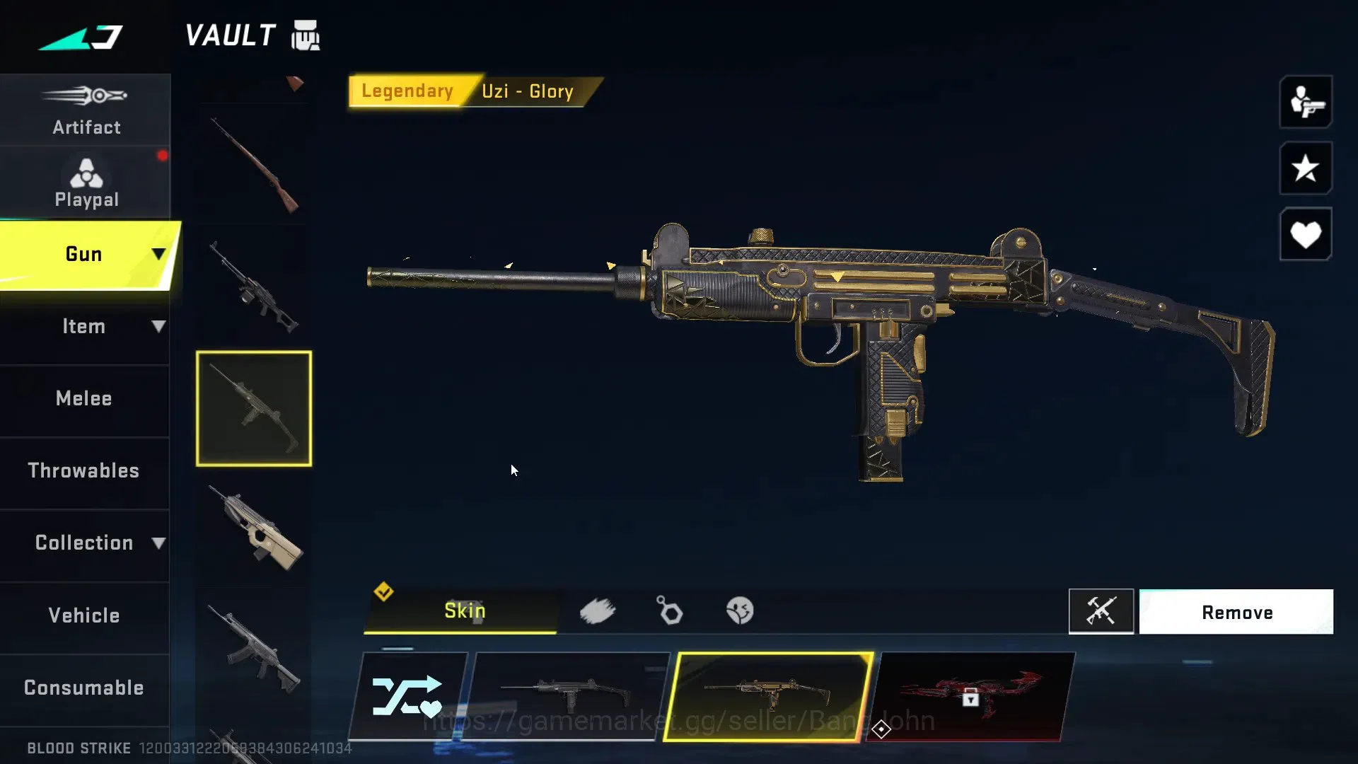 Blood Strike Accounts ASIA|1 Eternal Gun Desert Eagle|1 Collab Gun M700- image 12