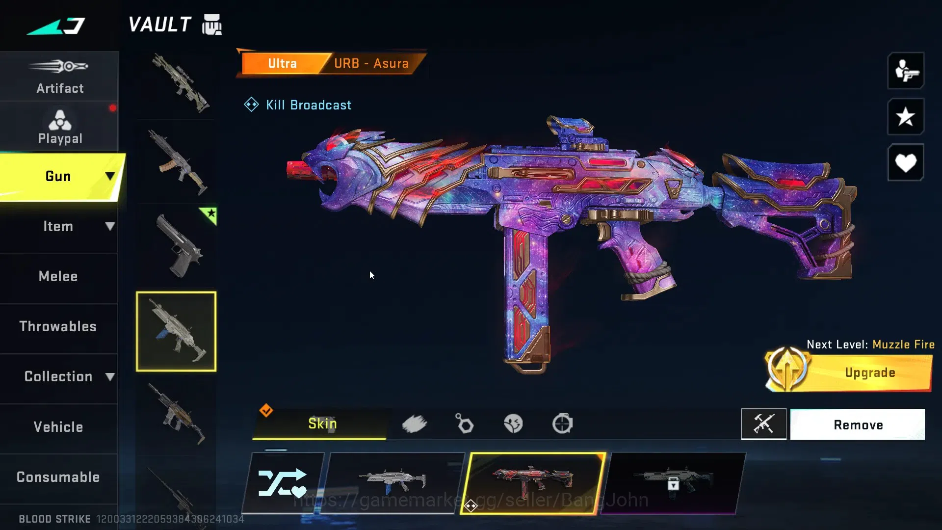 Blood Strike Accounts ASIA|1 Eternal Gun Desert Eagle|1 Collab Gun M700- image 17