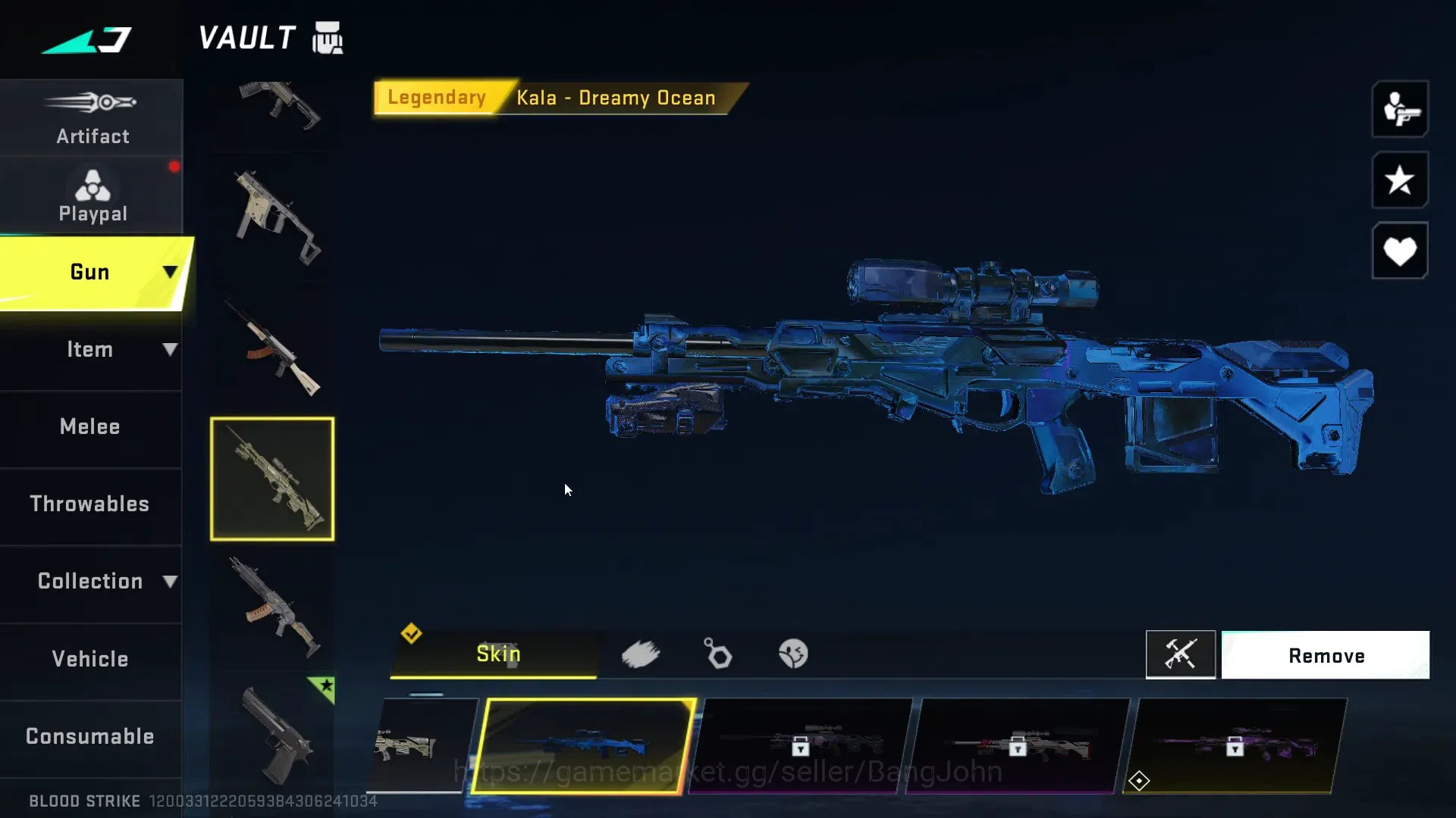 Blood Strike Accounts ASIA|1 Eternal Gun Desert Eagle|1 Collab Gun M700- image 20