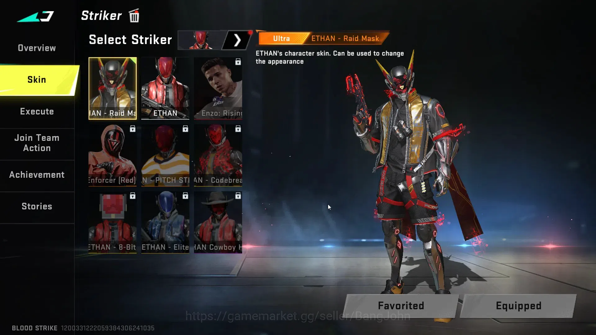 Blood Strike Accounts ASIA|1 Eternal Gun Desert Eagle|1 Collab Gun M700- image 3