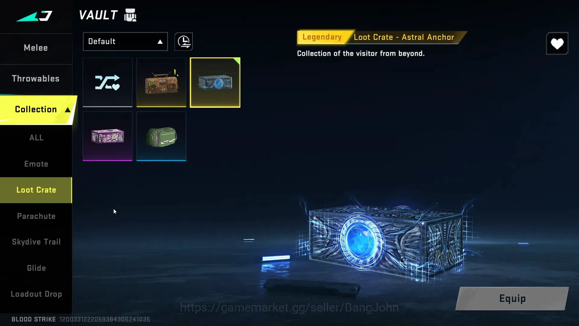 Blood Strike Accounts ASIA|1 Eternal Gun Desert Eagle|1 Collab Gun M700- image 7