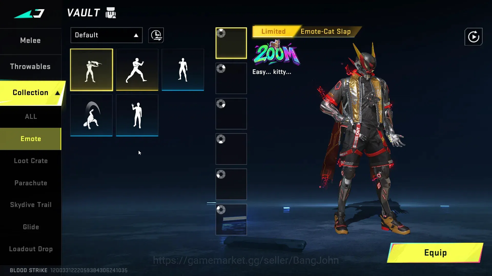 Blood Strike Accounts ASIA|1 Eternal Gun Desert Eagle|1 Collab Gun M700- image 8