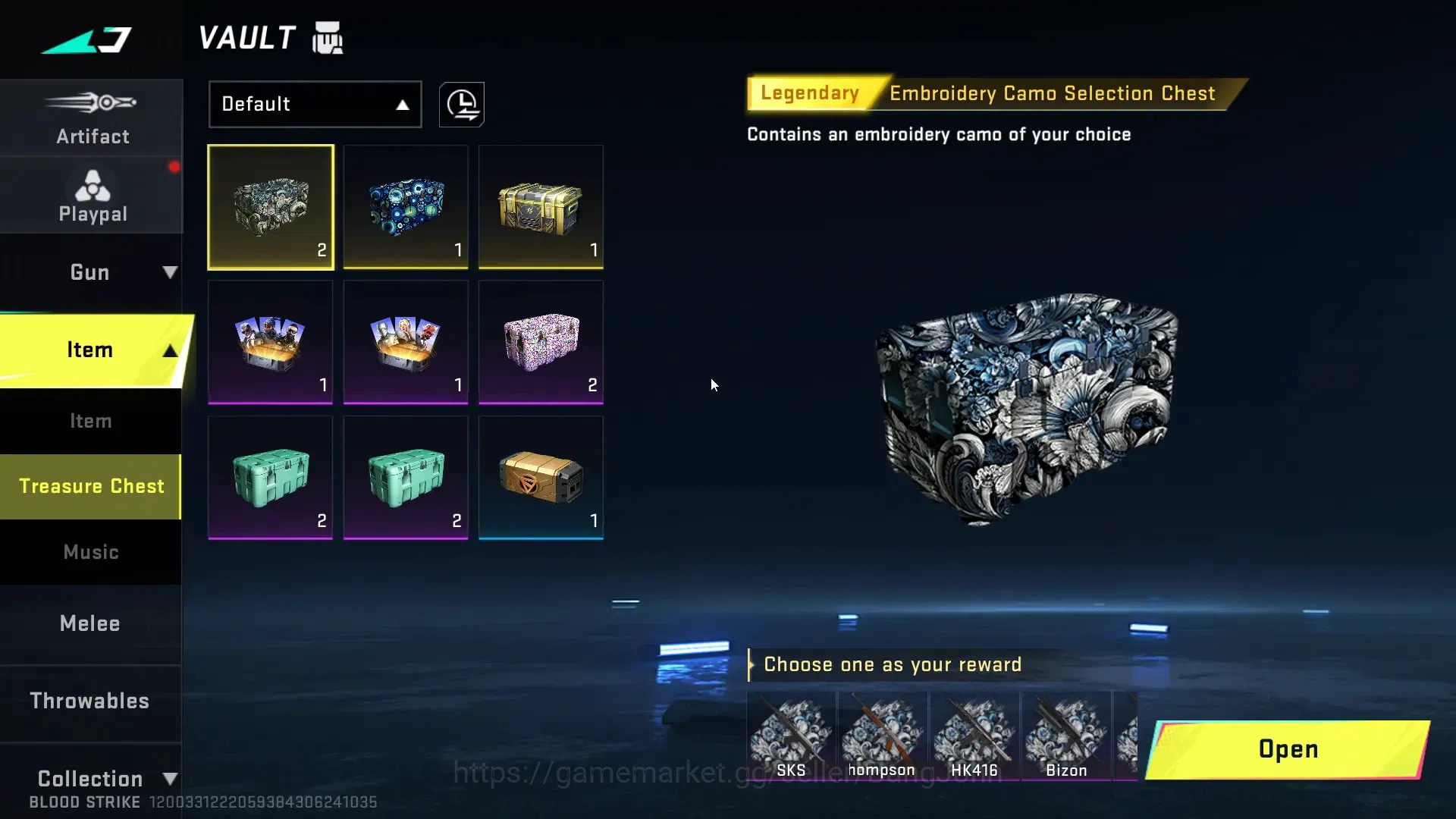 Blood Strike Accounts ASIA|1 Eternal Gun Desert Eagle|1 Collab Gun M700- image 9