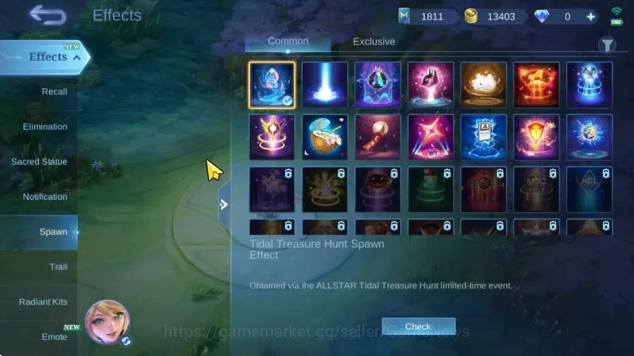 Mobile Legends: Bang Bang Accounts Hero 57|Skin 49|Epic Valir,Allstar Yu Zhong,515 Zi image 15