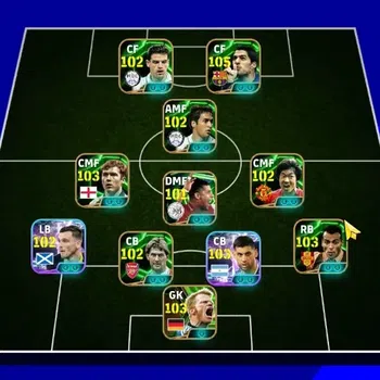 eFootball Accounts Legends & Iconic Players Android|Big Time Frank Rijkard 24 May'90|Epic Luiz Suarez,Paul