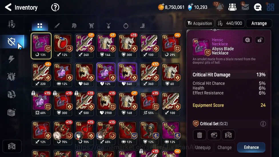 Epic Seven Accounts Mid-Tier ASIA Unverif|12 ML(BArunka,E Ilynav,NM Luna,Etc)+Stark,SF Sigret,AS Flan,Etc|PoH+Bless ON|10K 14