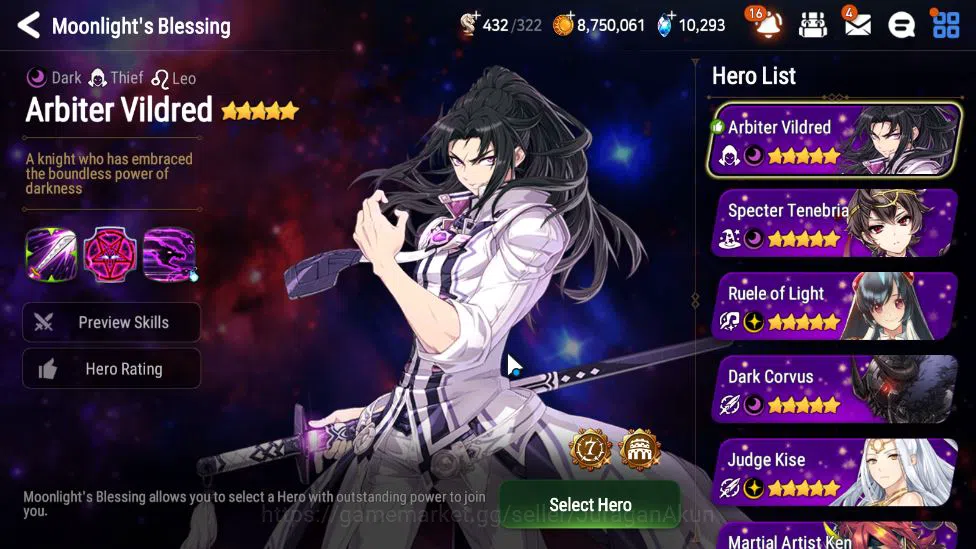 Epic Seven Accounts Mid-Tier ASIA Unverif|12 ML(BArunka,E Ilynav,NM Luna,Etc)+Stark,SF Sigret,AS Flan,Etc|PoH+Bless ON|10K 19
