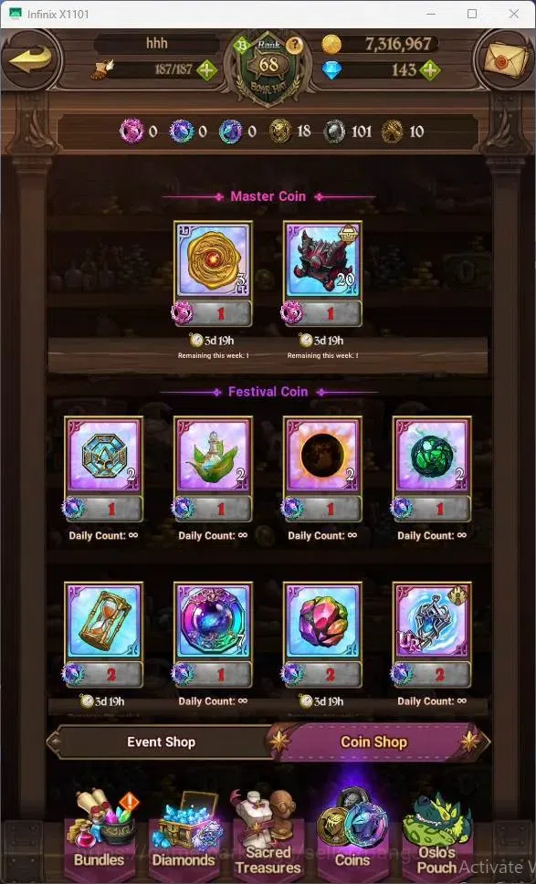 The Seven Deadly Sins: Grand Cross Accounts Global | 2.43M CC | DM 143| LR Mesis 5/6| UR Menor image 2