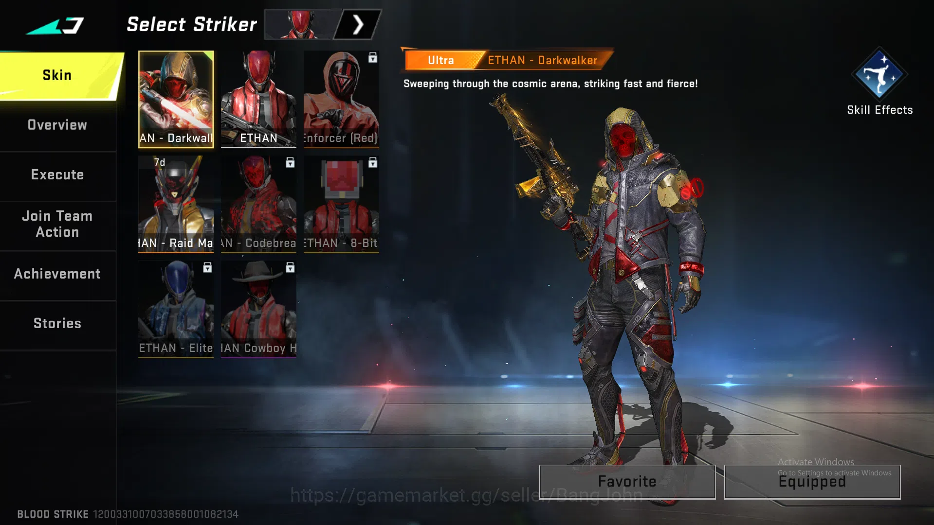 Blood Strike Accounts ASIA | M4 Legend | URB Legend | VSS Ultra | Change image 7