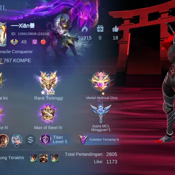 Mobile Legends: Bang Bang Others Hero 100 | skin 194 | saint badang emas | prime gr image 1