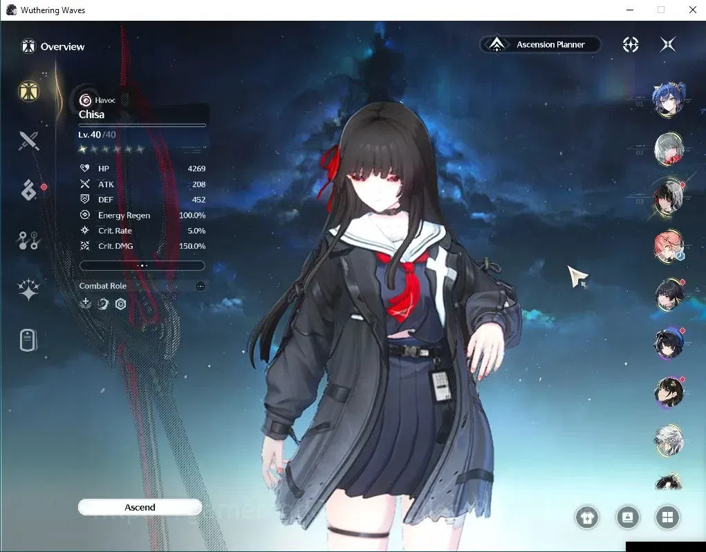 Wuthering Waves Accounts SEA | UL 35 | 3 Limited | (Luno,Phrolova,Chisa) | image 4