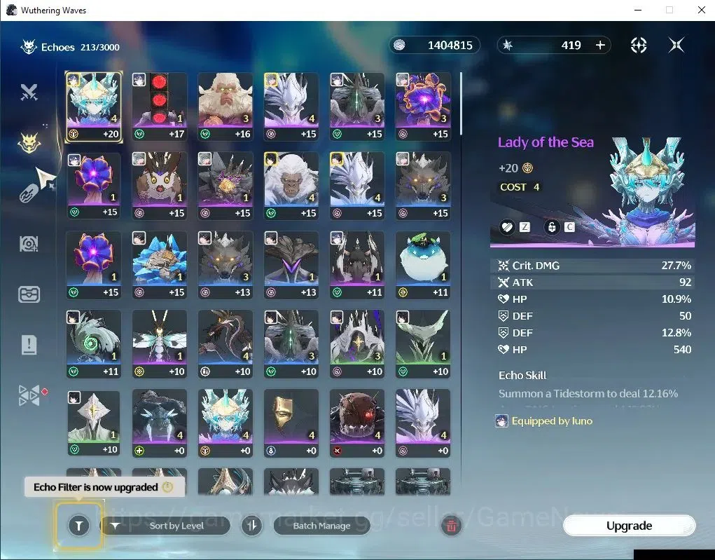 Wuthering Waves Accounts SEA | UL 35 | 3 Limited | (Luno,Phrolova,Chisa) | image 7