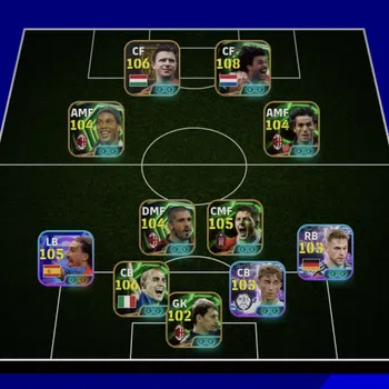eFootball Accounts Legends & Iconic Players EFOOTBALL BEST ACCOUNT | LEGEND PUSKAS,R GULLIT BROKEN,GATTUSO,CUCURELA