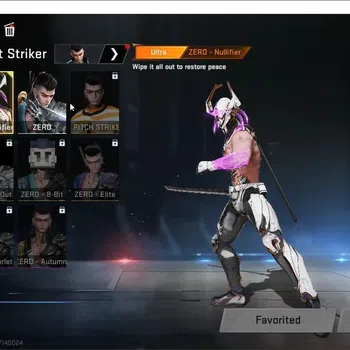 Blood Strike Accounts Collab Skin ASIA|EVO: ZERO Nullifier|2 ETERNAL: M700 Seraph & Galil Blight's Embrace|1 OPM