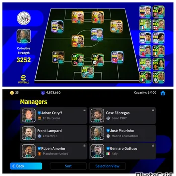 eFootball Accounts Legends & Iconic Players #45|Collective 3252+ Halland X Ronaldo X Messi X Yamal X Rodri X Totti X Kevin