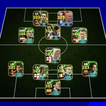 eFootball Accounts Legends & Iconic Players EFOOTBALL OLD ACCOUNT | SHOWTIME E HALLAND,GARETH BALE,M REUS,W SNEIJDER,F
