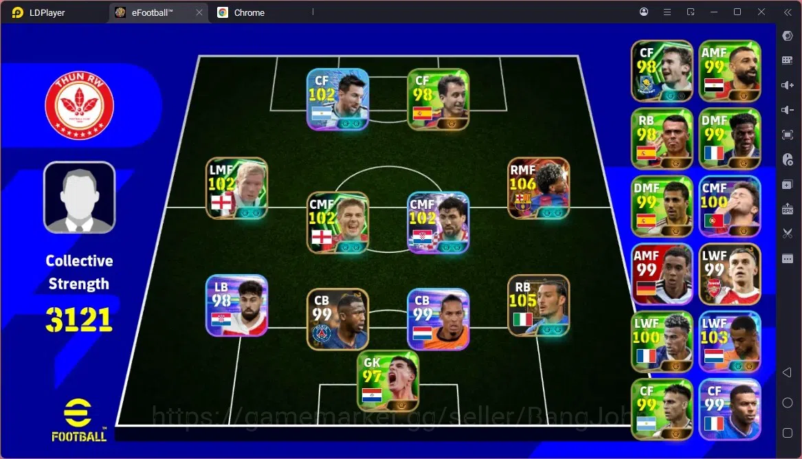 eFootball Accounts Legends & Iconic Players Mobile |PW 3121|Bigtime Yamal|Epic Zambrotta,Scholes,Gerrard,Shevchenko|Showtime 1