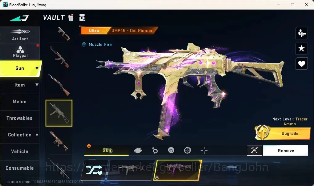 Blood Strike Accounts Others ASIA | 1 EVO: FAL|1 Eternal Mp5-Bloodrift|2 EVA|1 TR|1 Ultra Melee|9 Ultra Guns|10 Ultra 14