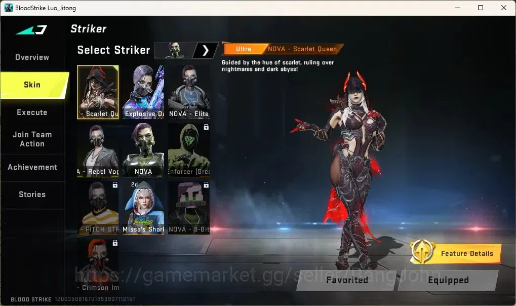 Blood Strike Accounts Others ASIA | 1 EVO: FAL|1 Eternal Mp5-Bloodrift|2 EVA|1 TR|1 Ultra Melee|9 Ultra Guns|10 Ultra 18