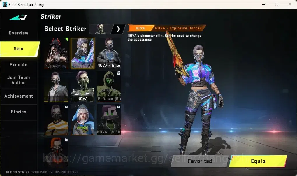 Blood Strike Accounts Others ASIA | 1 EVO: FAL|1 Eternal Mp5-Bloodrift|2 EVA|1 TR|1 Ultra Melee|9 Ultra Guns|10 Ultra 19