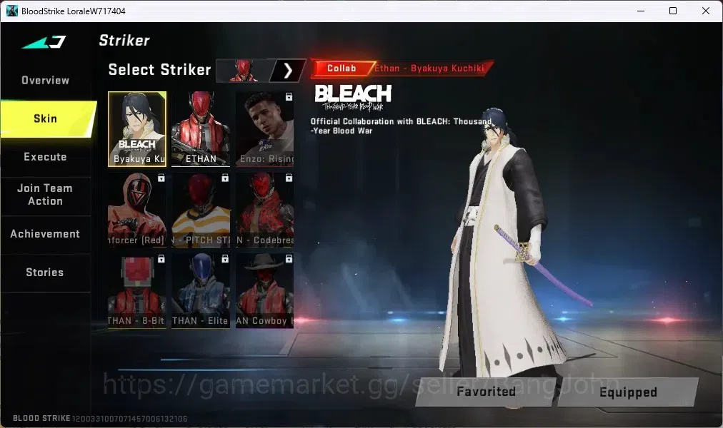 Blood Strike Accounts ASIA | 1 Collab TR Katana - The Path of Rebirth , image 3