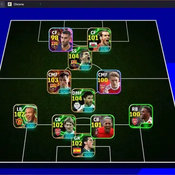 eFootball Accounts Legends & Iconic Players Mobile |PW 3159|Bigtime Pedri|Epic Alonso,Villa,JiSung,Hazard,Silverste,Bale