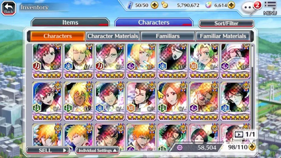 Bleach: Brave Souls Accounts [GLOBAL]6K Orbs+Fresh All Story|TYBW26[Momo,Shinji image 7