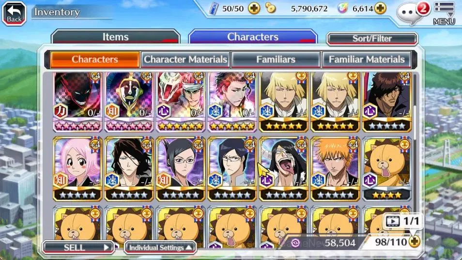 Bleach: Brave Souls Accounts [GLOBAL]6K Orbs+Fresh All Story|TYBW26[Momo,Shinji image 8