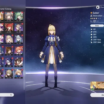 Honkai Star Rail Accounts Others ASIA|TL 50|5 Limited|Saber E1+Sign,Gilgamesh,Aventurine,Huohuo,Fu Xuan|5,8K Jade,15 Special