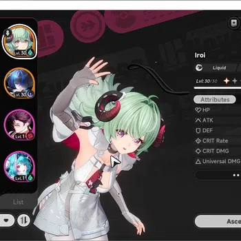 Neverness to Everness Accounts GLOBAL SEA|HL31|TL11|5 SClass 3 Limit(Iroi+Sign,NanallyA1)+Glider,Shinku|2 Selector