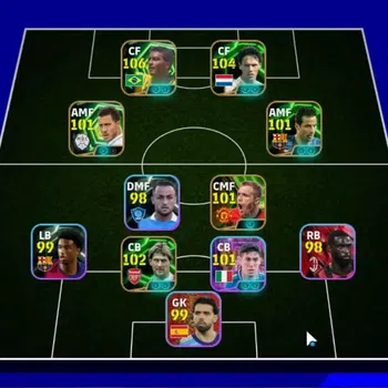 eFootball Accounts Legends & Iconic Players Android|Big Time Ruud van Nistelrooij|9 Epic Romario,Marco vBasten,Ludovic