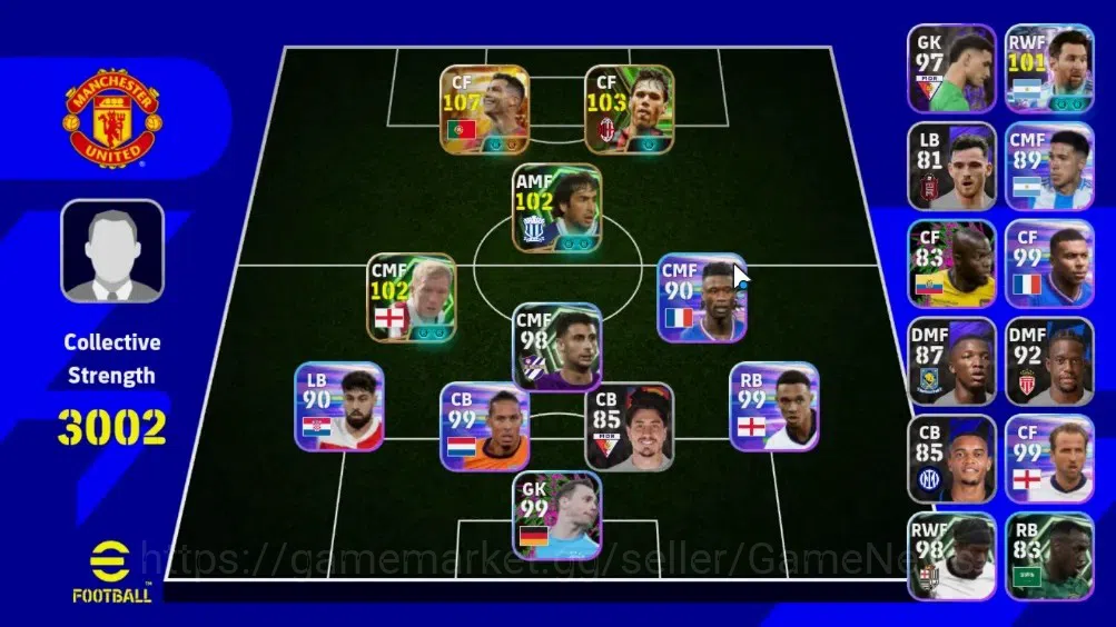 eFootball Accounts Legends & Iconic Players Android|Big Time Cristiano Ronaldo 23 Jun'26|Epic Marco van Bommel,Raul,Paul 1