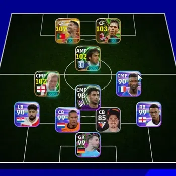 eFootball Accounts Legends & Iconic Players Android|Big Time Cristiano Ronaldo 23 Jun'26|Epic Marco van Bommel,Raul,Paul