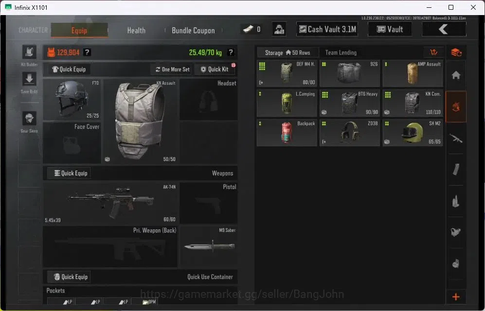 Arena Breakout Accounts Mobile | LV 30 | SV 6 M | CV 3.1 M | GM AK-12, QS image 3