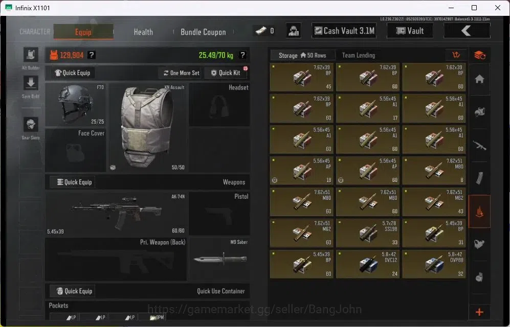 Arena Breakout Accounts Mobile | LV 30 | SV 6 M | CV 3.1 M | GM AK-12, QS image 5