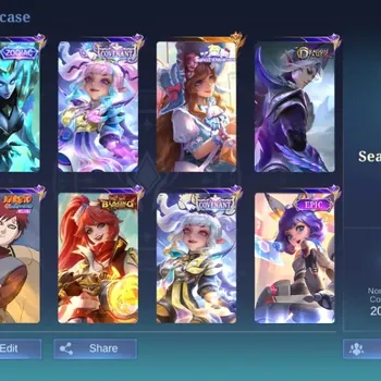 Mobile Legends: Bang Bang Accounts Others Global|Skin 75|Seasoned|Sanrio Floryn,Blazing Layla,DarognT Ling,ZODIAC