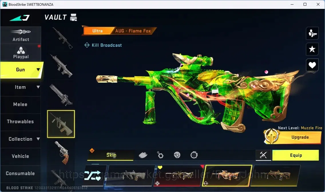 Blood Strike Accounts ASIA | ETERNAL: M82 PUMPKNIGHT,AUG-EMPYREAN,GALIL- image 11