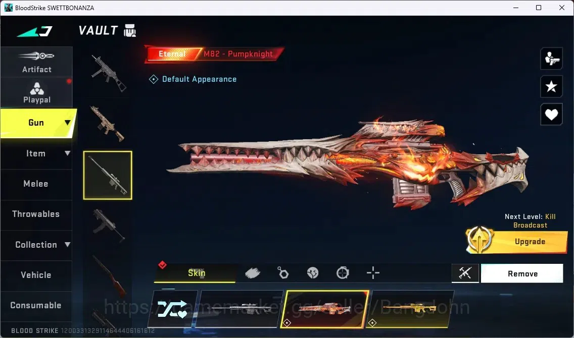 Blood Strike Accounts ASIA | ETERNAL: M82 PUMPKNIGHT,AUG-EMPYREAN,GALIL- image 20