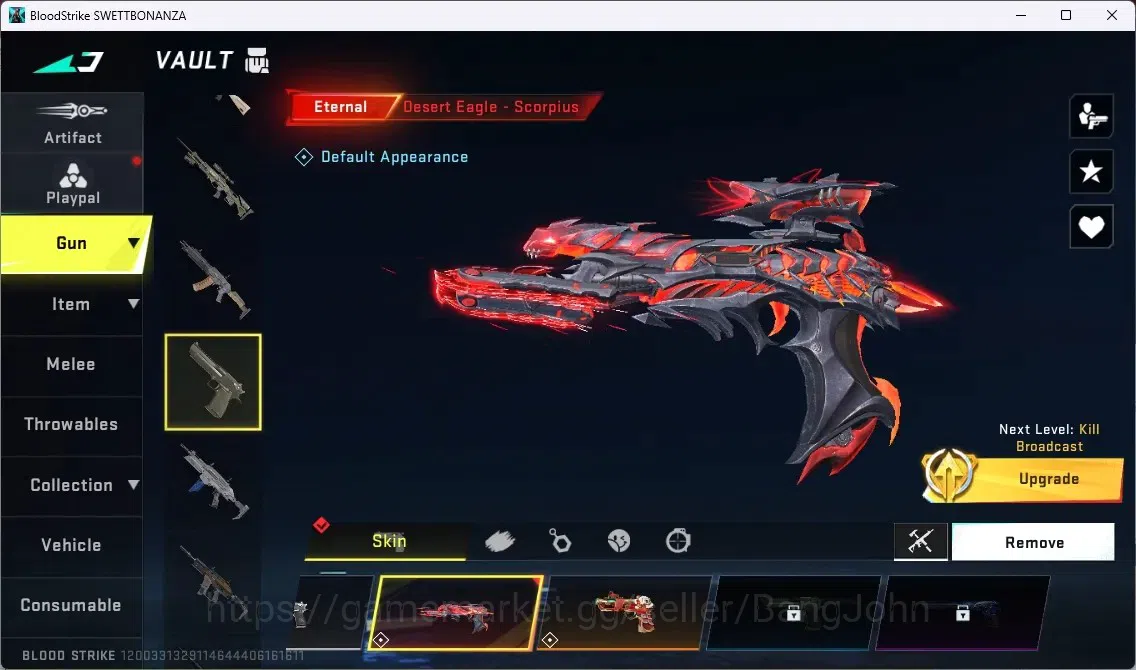 Blood Strike Accounts ASIA | ETERNAL: M82 PUMPKNIGHT,AUG-EMPYREAN,GALIL- image 4