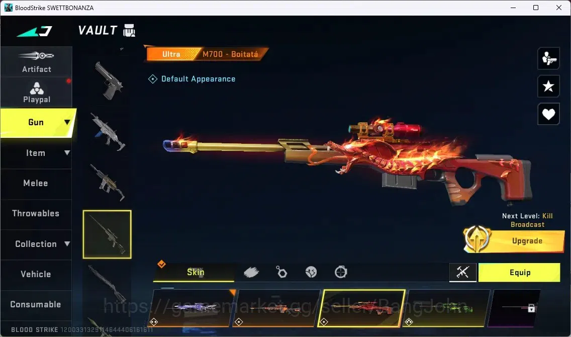 Blood Strike Accounts ASIA | ETERNAL: M82 PUMPKNIGHT,AUG-EMPYREAN,GALIL- image 8