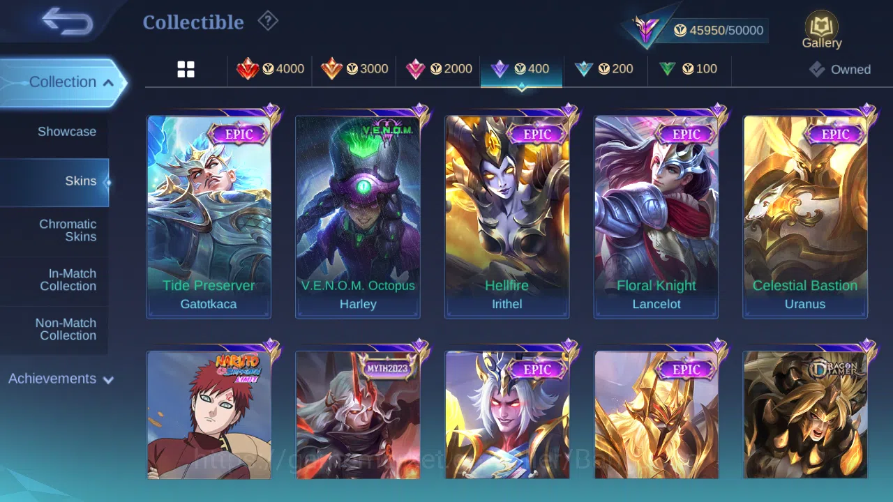 Mobile Legends: Bang Bang Accounts sanrio floryn | star annual hayabusa | lightborn t image 10