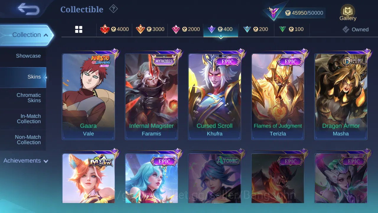 Mobile Legends: Bang Bang Accounts sanrio floryn | star annual hayabusa | lightborn t image 11
