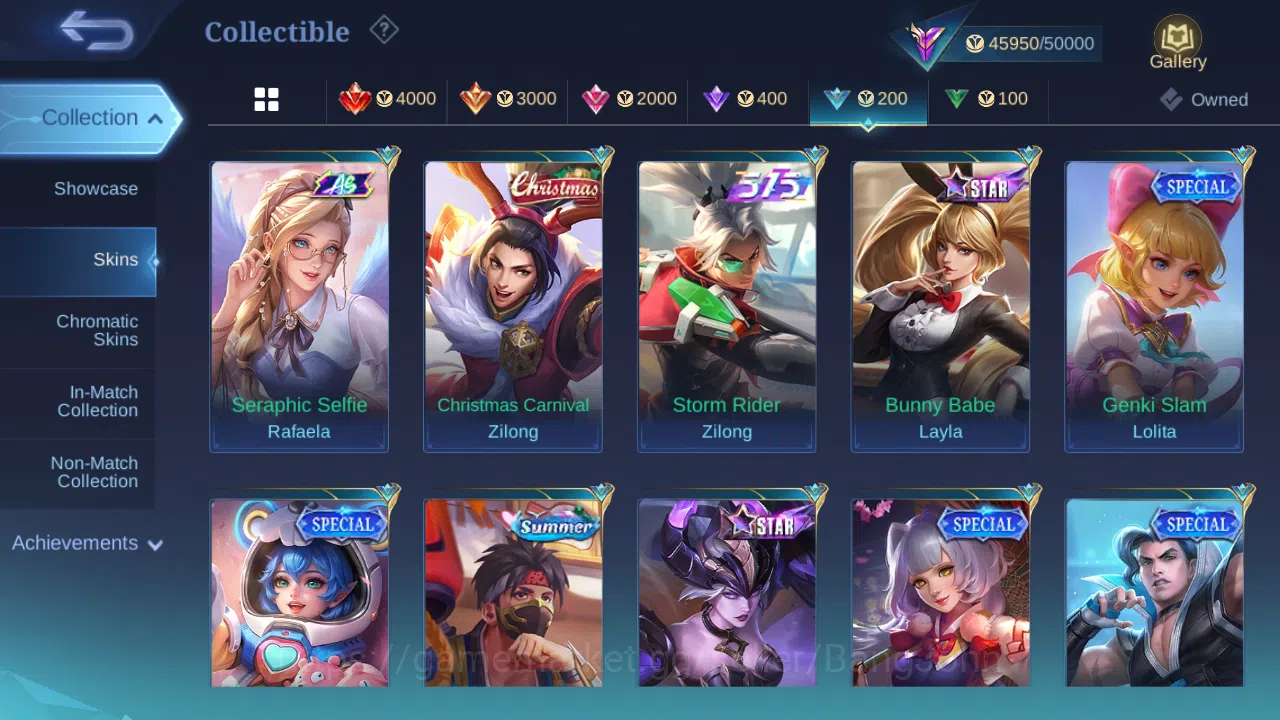 Mobile Legends: Bang Bang Accounts sanrio floryn | star annual hayabusa | lightborn t image 14